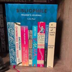 Brand New Bibliophile Reader's Journal